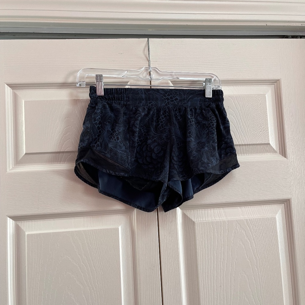 - Lululemon Hotty Hot Floral Shorts